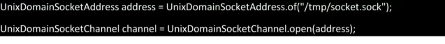 Unix Domain Socket Channel