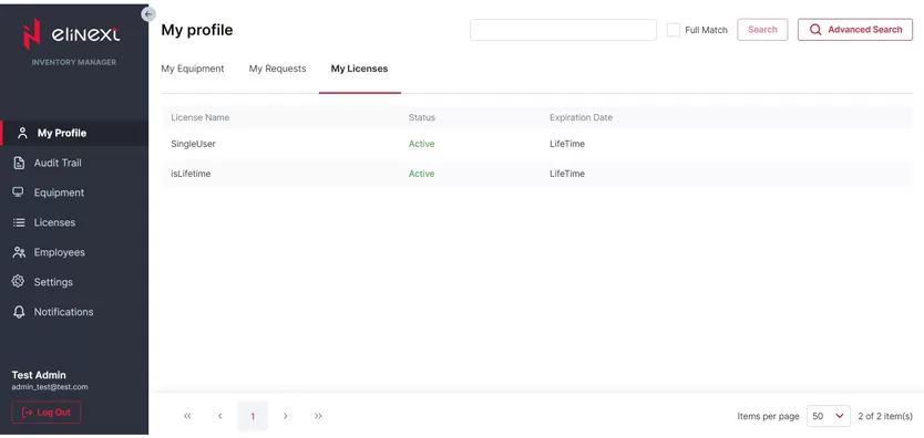 module-1-my-profile-my-licenses