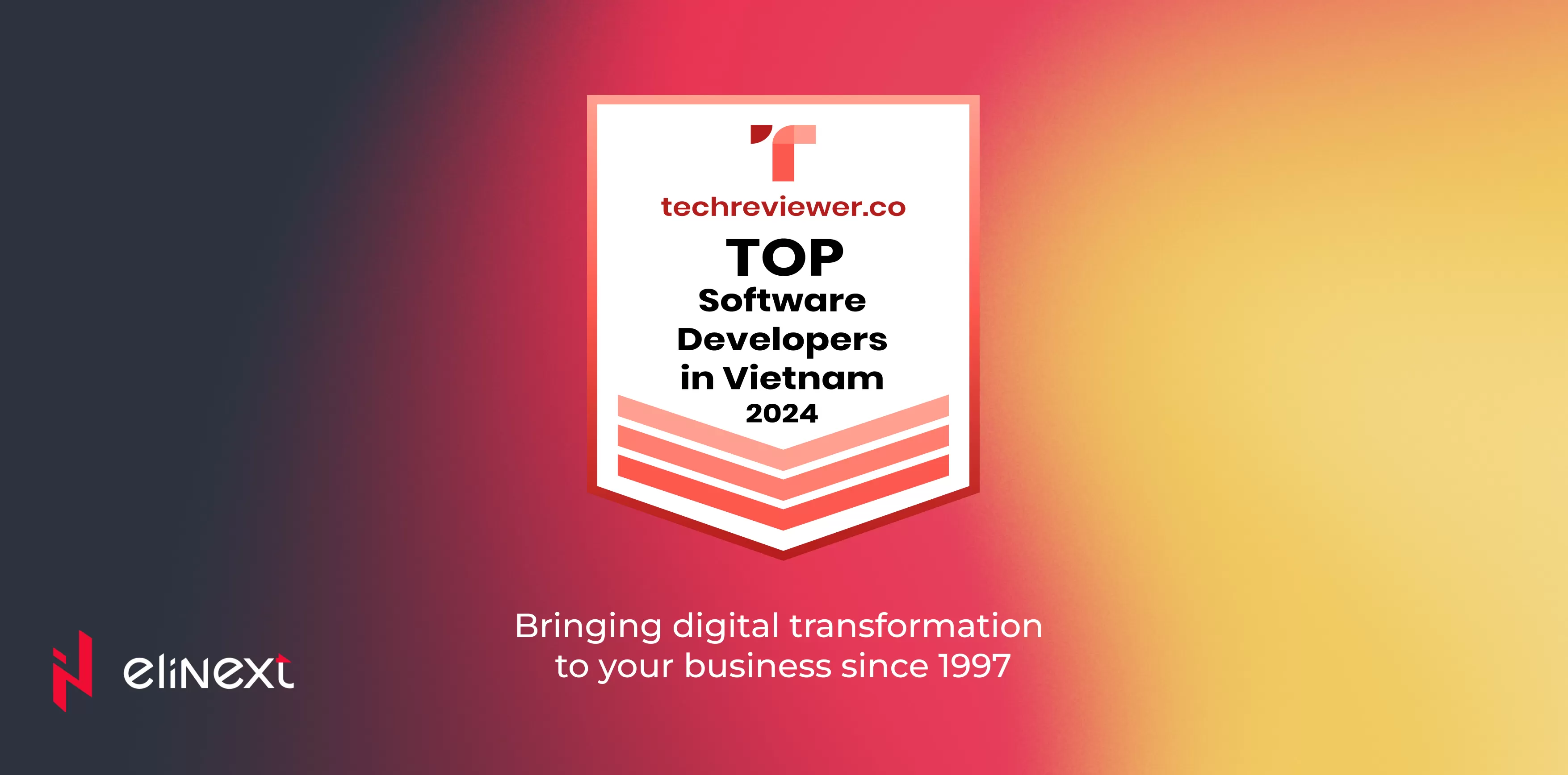 Elinext Is Among Top 30+ Software Developer in Vietnam 2024